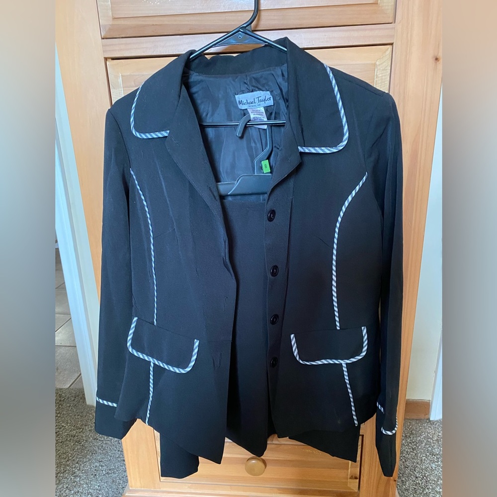 Michael Taylor jacket and skirt